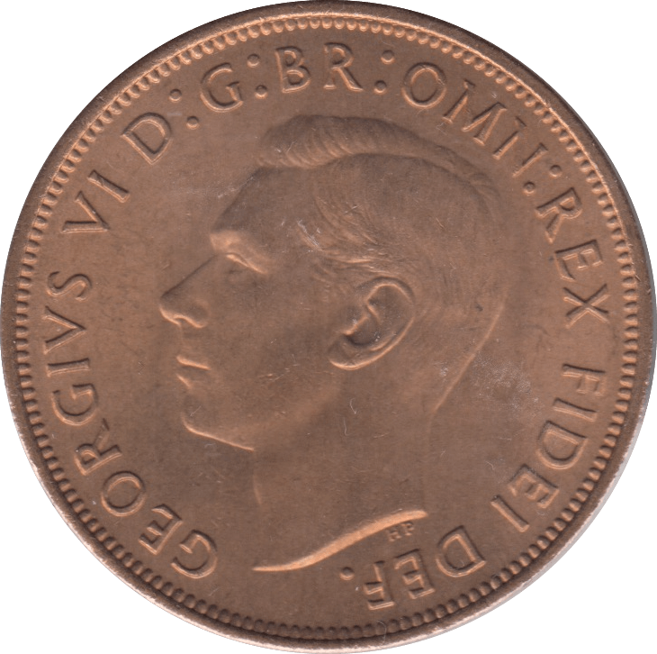 1951 PENNY ( UNC ) 44 - Penny - Cambridgeshire Coins