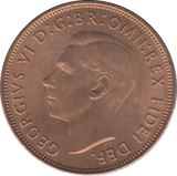 1951 PENNY ( UNC ) 44 - Penny - Cambridgeshire Coins