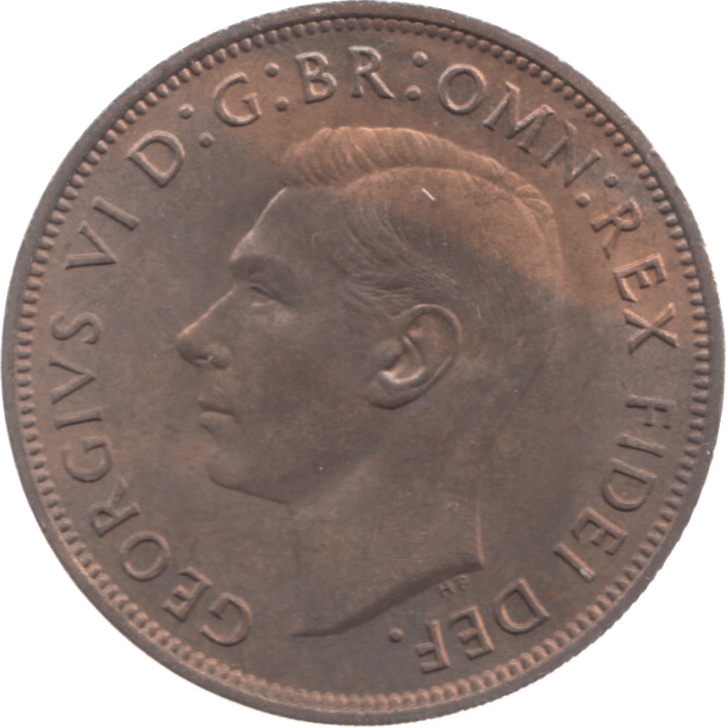 1951 PENNY ( UNC ) 4 - Penny - Cambridgeshire Coins