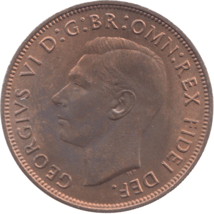 1951 PENNY ( UNC ) 6 - Penny - Cambridgeshire Coins