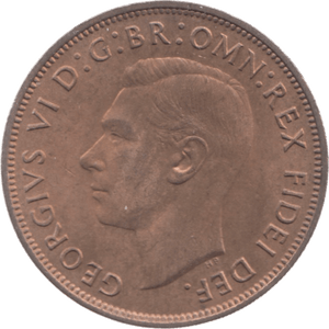1951 PENNY ( UNC ) 7 - Penny - Cambridgeshire Coins