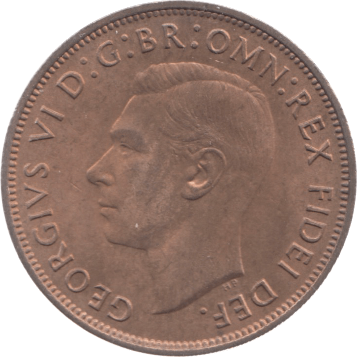 1951 PENNY ( UNC ) 7 - Penny - Cambridgeshire Coins