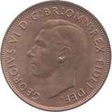 1951 PENNY ( UNC ) 9 - Penny - Cambridgeshire Coins