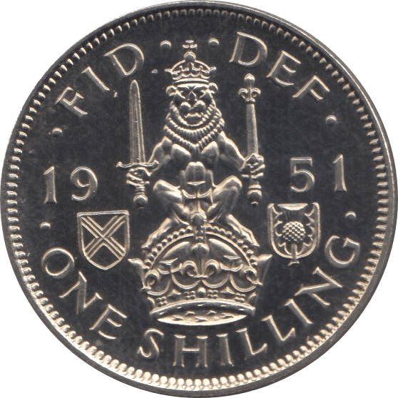 1951 SCOTTISH SHILLING ( PROOF ) - Shilling - Cambridgeshire Coins