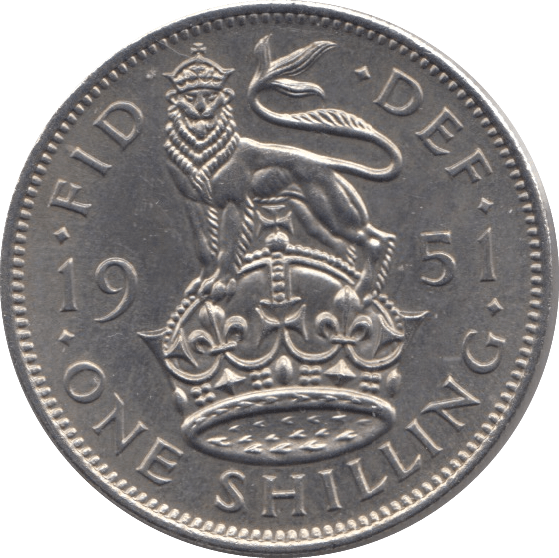 1951 SHILLING ( AUNC ) 3 - Shilling - Cambridgeshire Coins