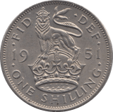 1951 SHILLING ( UNC ) 2 - Shilling - Cambridgeshire Coins