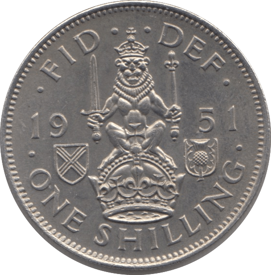 1951 SHILLING ( UNC ) 3 - Shilling - Cambridgeshire Coins