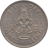 1951 SHILLING ( UNC ) - Shilling - Cambridgeshire Coins
