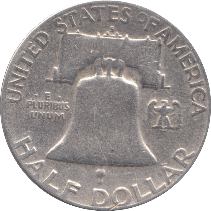 1951 SILVER HALF DOLLAR USA B - WORLD SILVER COINS - Cambridgeshire Coins