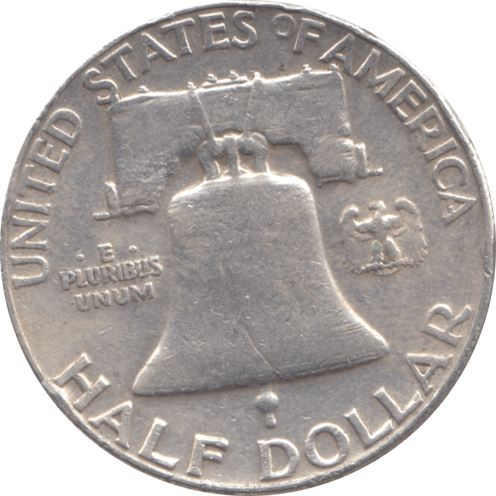 1951 SILVER HALF DOLLAR USA C - WORLD SILVER COINS - Cambridgeshire Coins