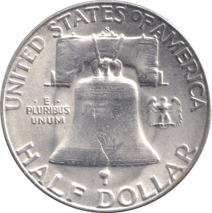 1951 SILVER HALF DOLLAR USA - Cambridgeshire Coins