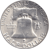 1951 SILVER HALF DOLLAR USA - Cambridgeshire Coins