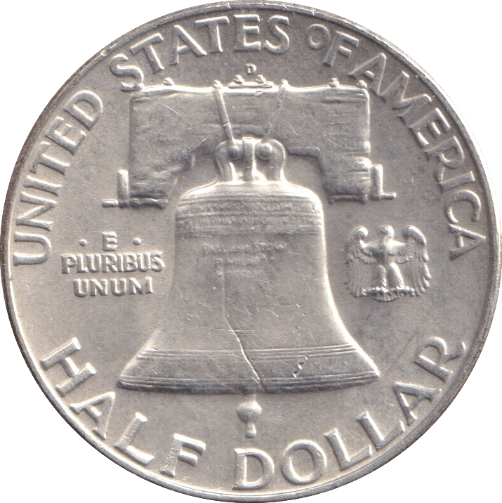 1951 SILVER HALF DOLLAR USA - Cambridgeshire Coins