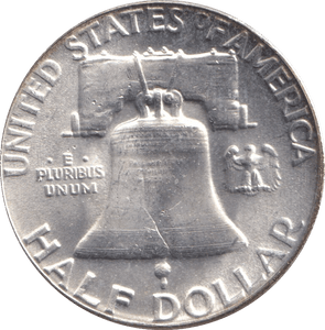 1951 SILVER HALF DOLLAR USA - Cambridgeshire Coins