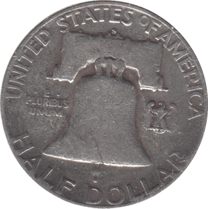 1951 SILVER HALF DOLLAR USA - SILVER WORLD COINS - Cambridgeshire Coins