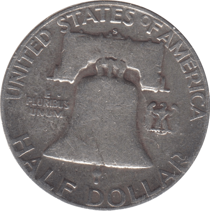 1951 SILVER HALF DOLLAR USA - SILVER WORLD COINS - Cambridgeshire Coins