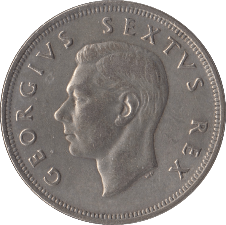 1951 SILVER SOUTH AFRICA 2 1/2 SHILLING - WORLD COINS - Cambridgeshire Coins
