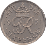 1951 SIXPENCE ( UNC ) 3 - Sixpence - Cambridgeshire Coins