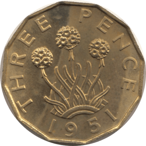 1951 THREEPENCE ( PROOF ) - Threepence - Cambridgeshire Coins