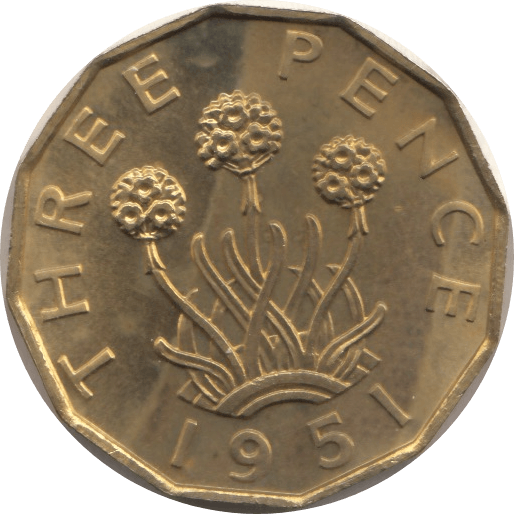 1951 THREEPENCE ( PROOF ) - Threepence - Cambridgeshire Coins