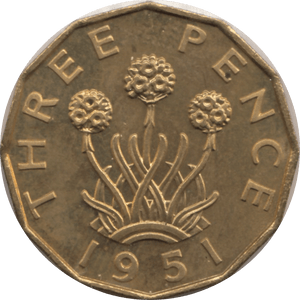 1951 THREEPENCE ( PROOF ) - Threepence - Cambridgeshire Coins
