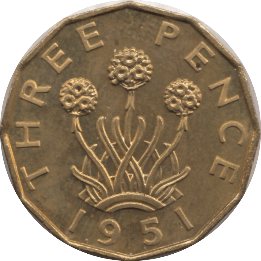 1951 THREEPENCE ( PROOF ) - Threepence - Cambridgeshire Coins