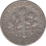 1951 USA SILVER DIME SAN FRANCISCO MINT - SILVER WORLD COINS - Cambridgeshire Coins