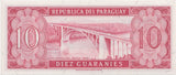 1952 10 GUARANIES BANKNOTE PARAGUAY REF 1063 - World Banknotes - Cambridgeshire Coins