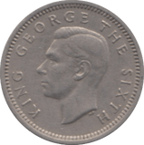 1952 3 PANCE NEW ZEALAND - WORLD COINS - Cambridgeshire Coins