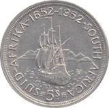 1952 5 SHILLINGS SOUTH AFRICA - WORLD COINS - Cambridgeshire Coins
