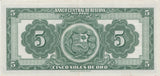 1952 5 SOLES BANKNOTE PERU REF 1077 - World Banknotes - Cambridgeshire Coins