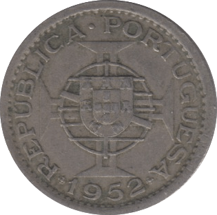1952 50 AVOS MACAU - WORLD COINS - Cambridgeshire Coins