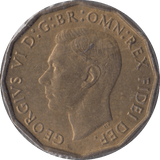 1952 BRASS THREEPENCE ( BU ) - Threepence - Cambridgeshire Coins