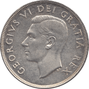 1952 CANADA SILVER ONE DOLLAR 9 - WORLD SILVER COINS - Cambridgeshire Coins