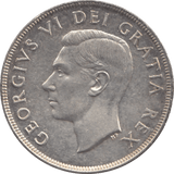 1952 CANADA SILVER ONE DOLLAR 9 - WORLD SILVER COINS - Cambridgeshire Coins