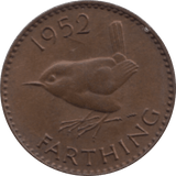 1952 FARTHING 2 ( BU ) 6 - Farthing - Cambridgeshire Coins