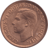 1952 FARTHING ( BU ) - Farthing - Cambridgeshire Coins