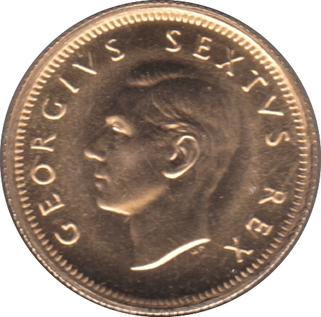 1952 GOLD 1/2 POUND SOUTH AFRICA - Gold World Coins - Cambridgeshire Coins