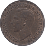 1952 HALFPENNY ( UNC ) 18 - Halfpenny - Cambridgeshire Coins