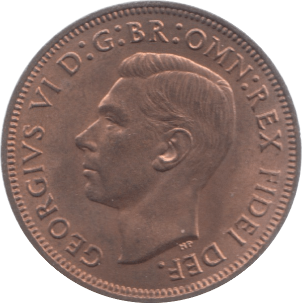 1952 HALFPENNY ( UNC ) 3 - Halfpenny - Cambridgeshire Coins