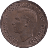 1952 HALFPENNY ( UNC ) - Halfpenny - Cambridgeshire Coins