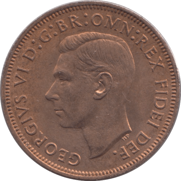 1952 HALFPENNY ( UNC ) - Halfpenny - Cambridgeshire Coins