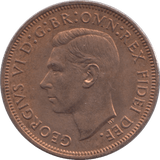 1952 HALFPENNY ( UNC ) - Halfpenny - Cambridgeshire Coins