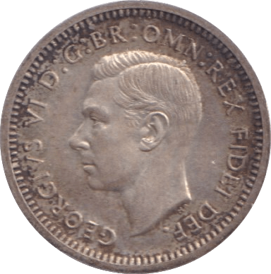 1952 MAUNDY THREEPENCE ( AUNC ) - MAUNDY THREEPENCE - Cambridgeshire Coins
