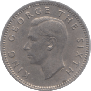 1952 NEW ZEALAND THREEPENCE - WORLD COINS - Cambridgeshire Coins