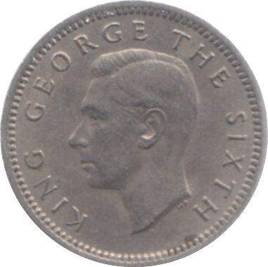 1952 NEW ZEALAND THREEPENCE - WORLD COINS - Cambridgeshire Coins