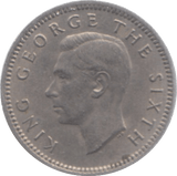 1952 NEW ZEALAND THREEPENCE - WORLD COINS - Cambridgeshire Coins