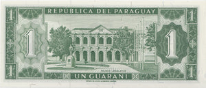 1952 ONE GUARAINES BANKNOTE PARAGUAY REF 1064 - World Banknotes - Cambridgeshire Coins
