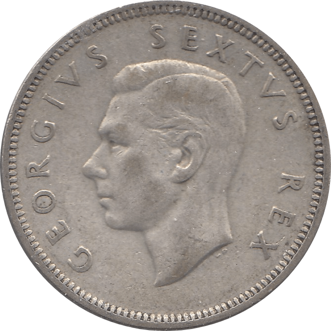 1952 SILVER 2 SHILLINGS SOUTH AFRICA - WORLD SILVER COINS - Cambridgeshire Coins