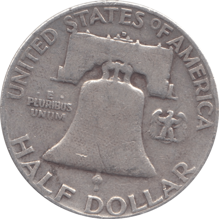 1952 SILVER HALF DOLLAR USA A - WORLD SILVER COINS - Cambridgeshire Coins